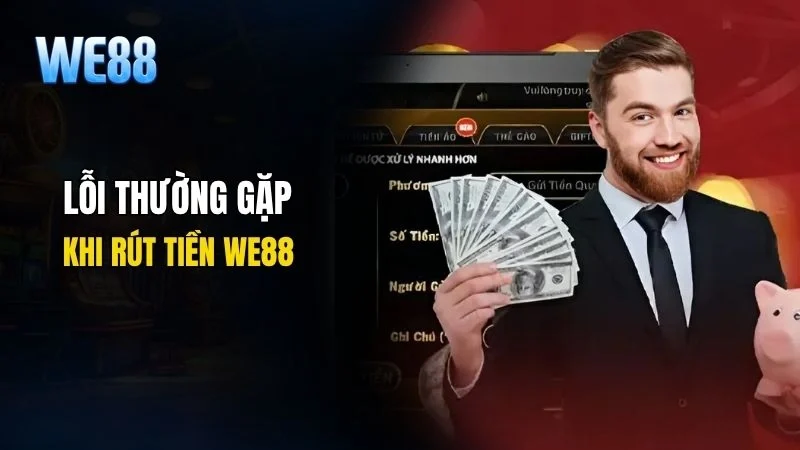 Các lỗi thường gặp khi rút tiền và cách xử lý nhanh chóng