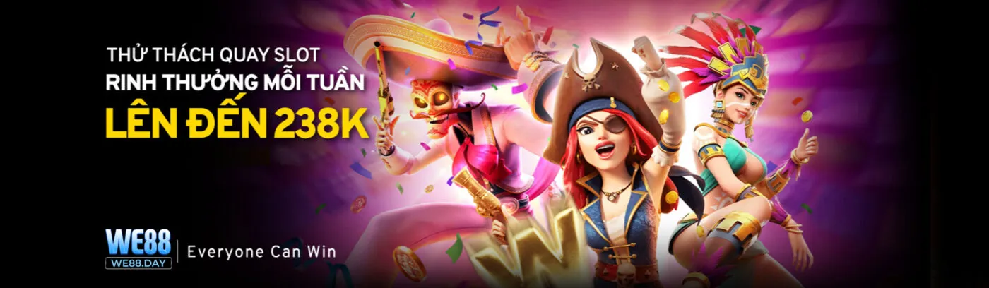 Quay slot đỉnh cao tại WE88